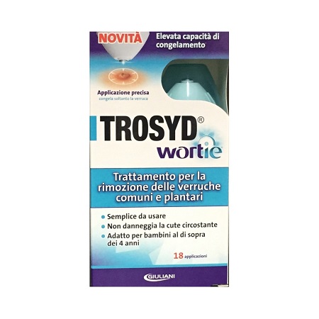 Trosyd Wortie Trattamento Verruche Comuni e Plantari 50 ml
