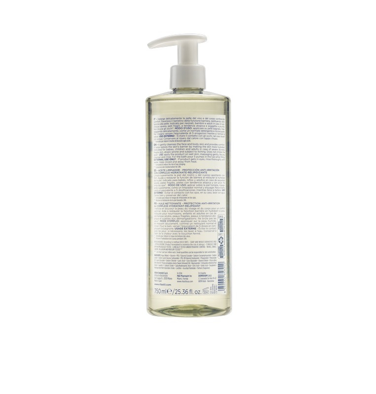 Rilastil Xerolact Olio Detergente Viso e Corpo 750mL Rilastil Xerolact Olio Detergente Viso e Corpo 750mL