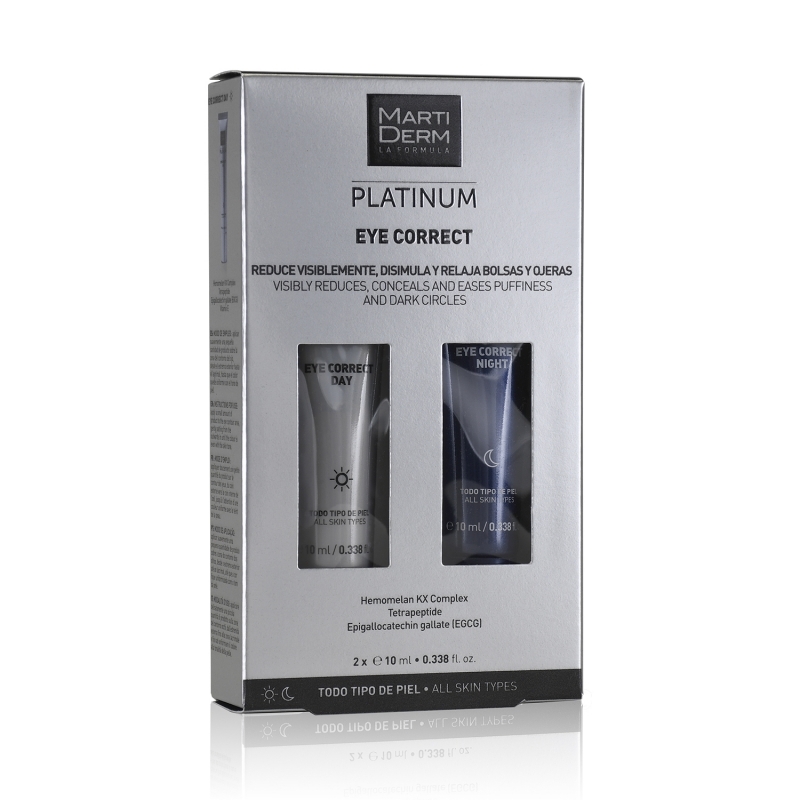 Martiderm - Platinum - Eye correct - Day & Night - 2 flaconi da 10 ml  Martiderm - Platinum - Eye correct - Day & Night - 2 flaconi da 10 ml