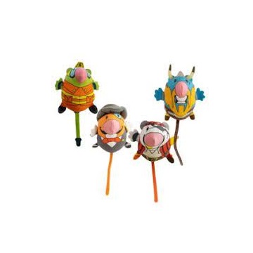 CROCI GIOCO TOPO PELUCHE FANTASIE ASSORTITE 9CM CAD.