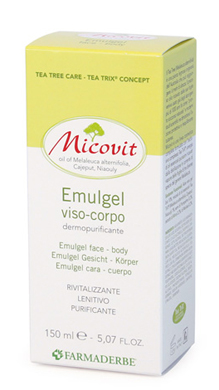 Farmaderbe Micovit Emulgel Lenitivo Viso Corpo 150 ml Farmaderbe Micovit Emulgel Lenitivo Viso Corpo 150 ml