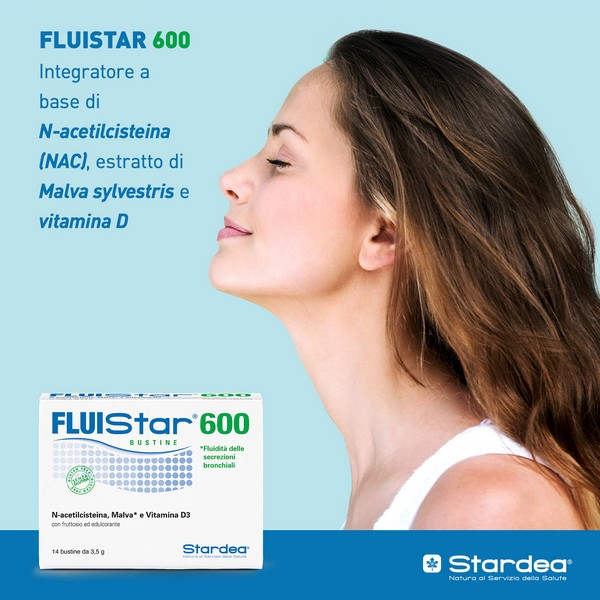 Fluistar 600 Integratore Fluidificante 14 Bustine Fluistar 600 Integratore Fluidificante 14 Bustine