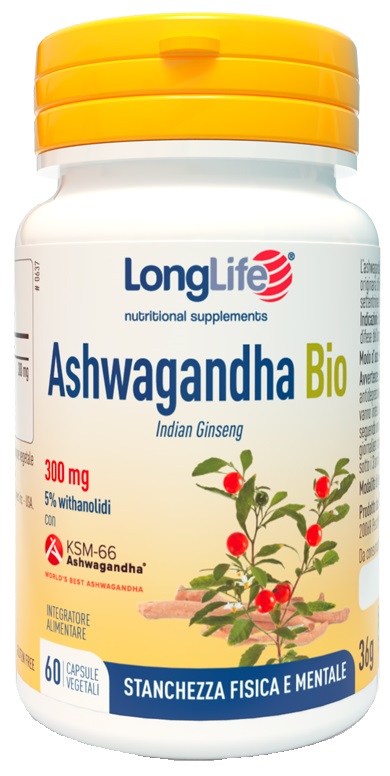 LONGLIFE ASHWAGANDHA BIO 5%