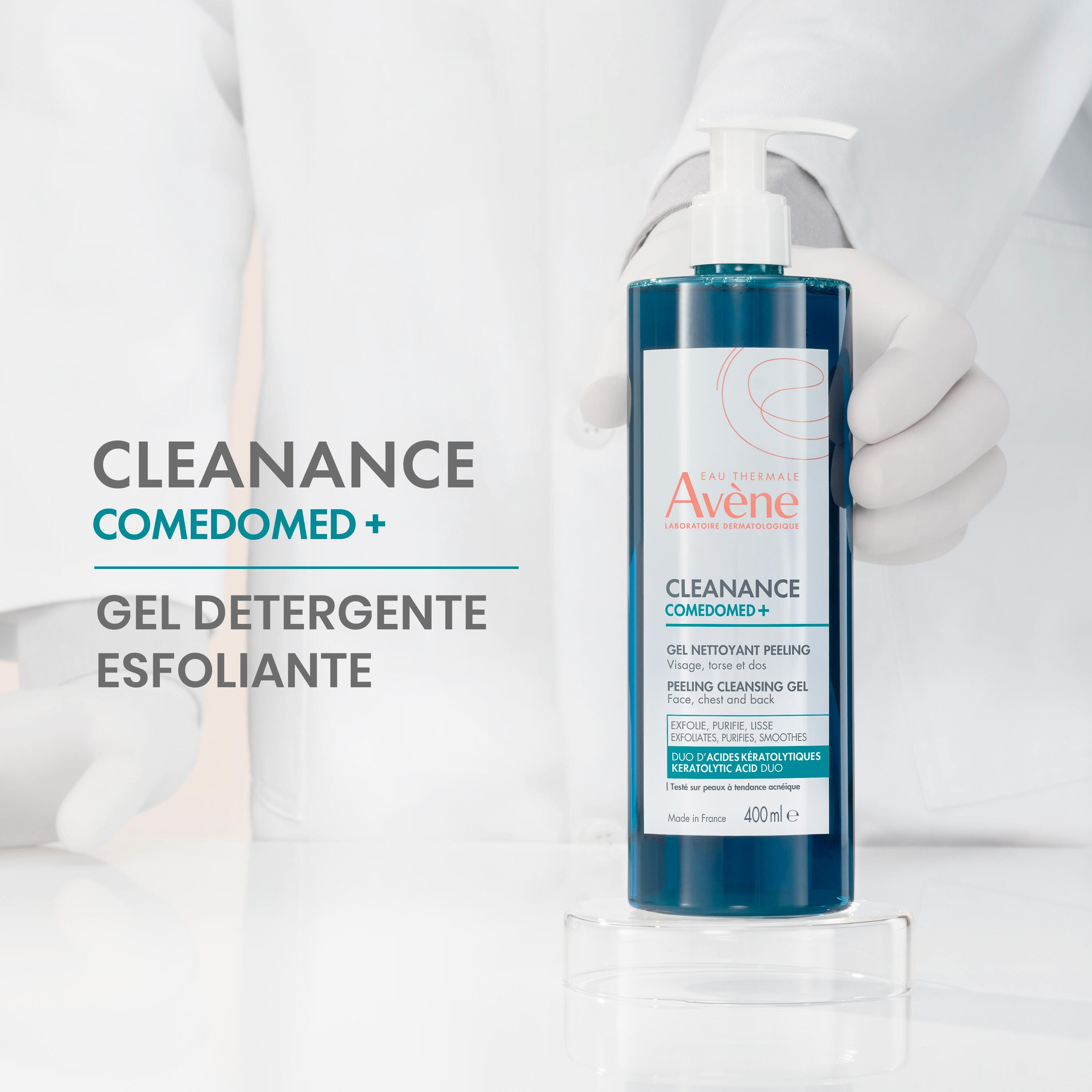 Avène Cleanance Comedomed - Gel Detergente Peeling Per Pelle Acneica E Con Imperfezioni 400 ml