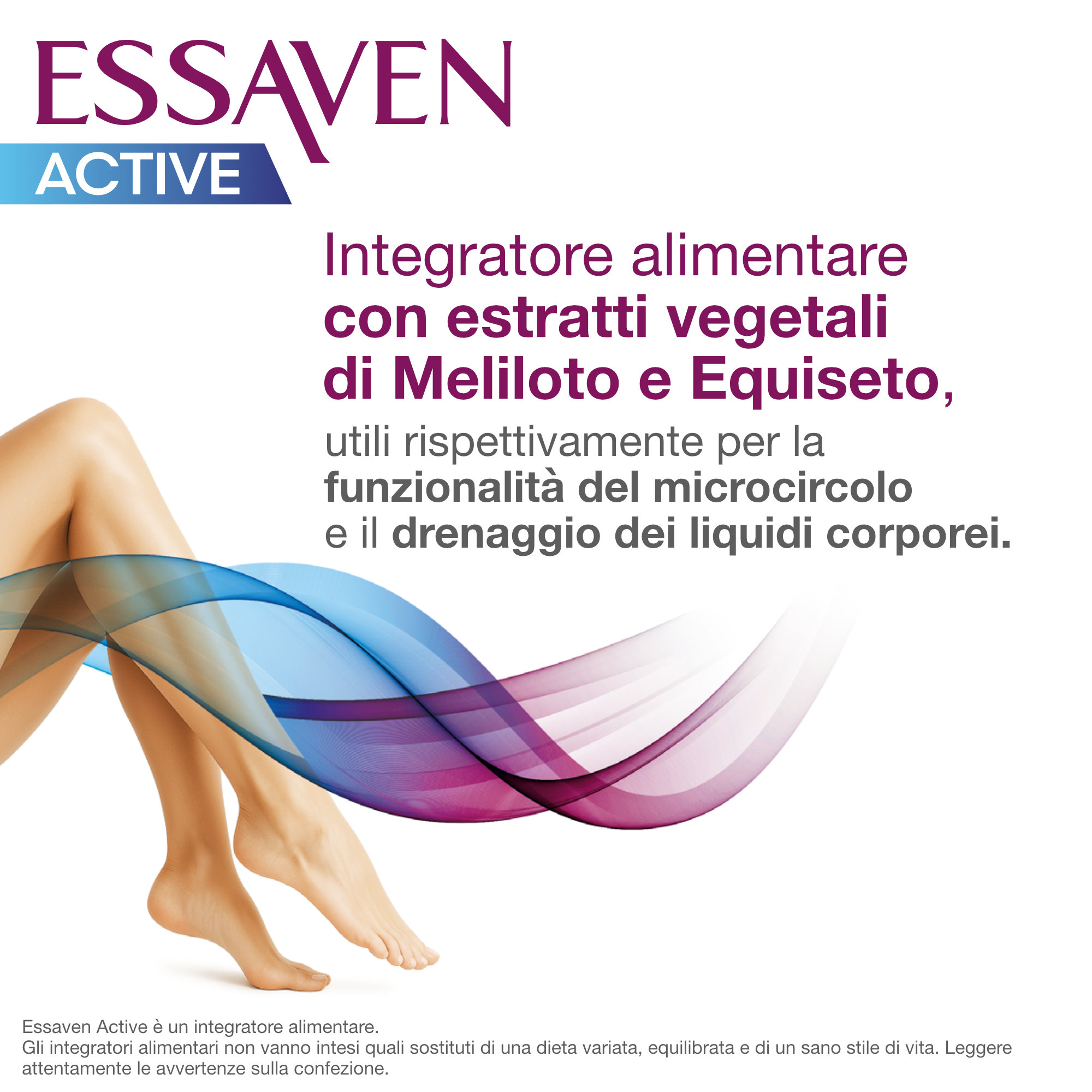 Essaven Active 30 Compresse - Integratore Per Il Microcircolo
