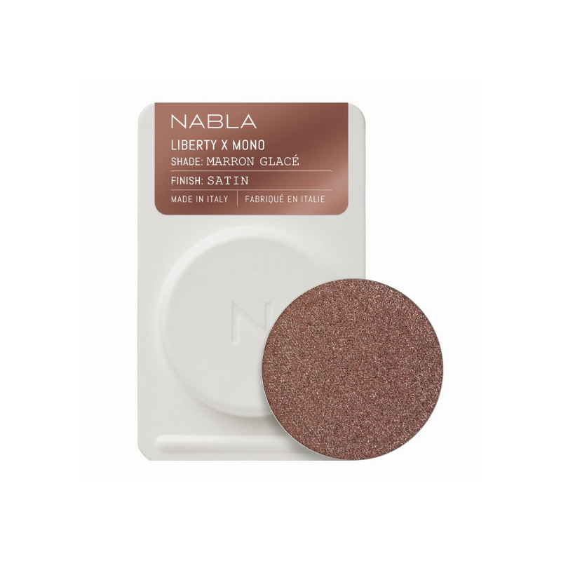 Nabla Liberty X Mono Finish Satin - Ombretto Mono Shade Marron Glacé