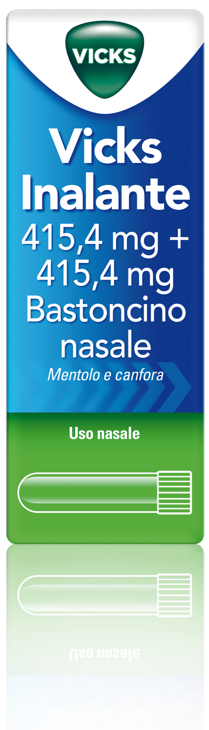 Vicks Inalante Bastoncino Nasale Mentolo / Canfora 1g Vicks Inalante Bastoncino Nasale Mentolo / Canfora 1g