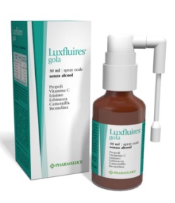 Fluires Gola Spray Integratore Emolliente Mucosa Orale 30 ml