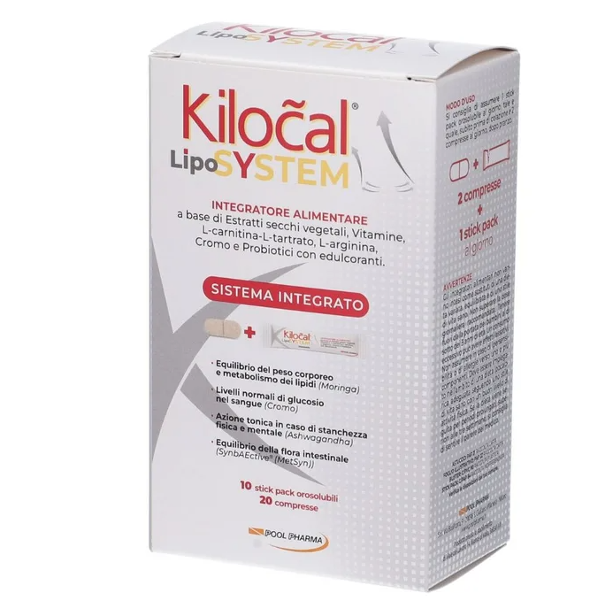 KILOCAL LipoSystem 20Cpr+10Stk