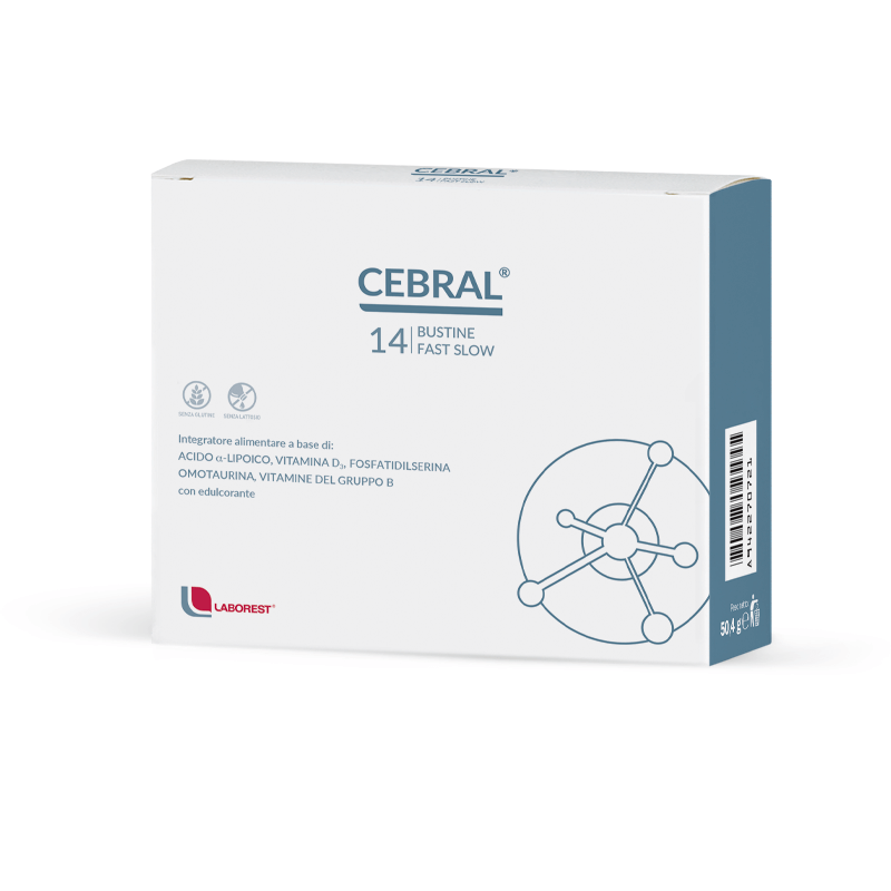Cebral Integratore per il benessere mentale 14 bustine