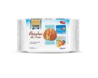 Giusto Senza Zuccheri Brioches Alla Frutta 4x45 g