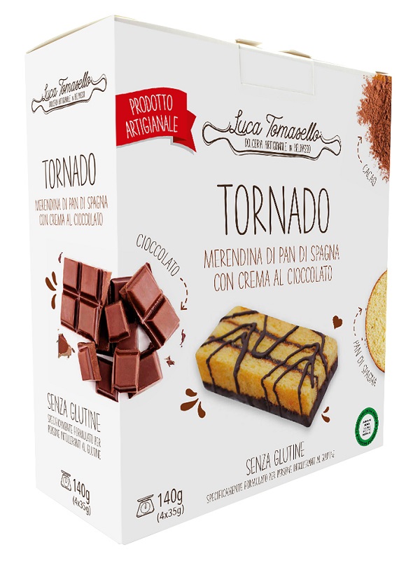 L TOMASELLO Merendina Tornado 140g