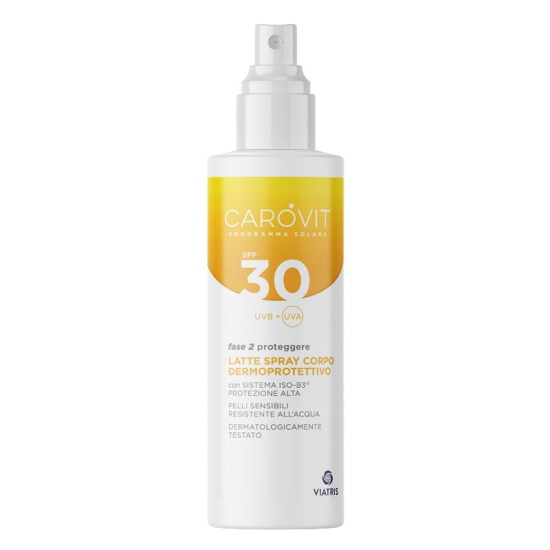 Carovit Latte Solare Spray Corpo SPF 30 200ml 