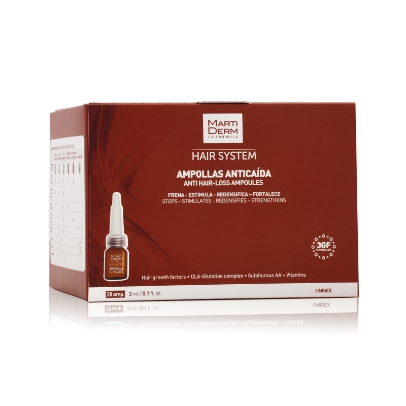 Martiderm - Hair System - Anticaduta - 28 fiale