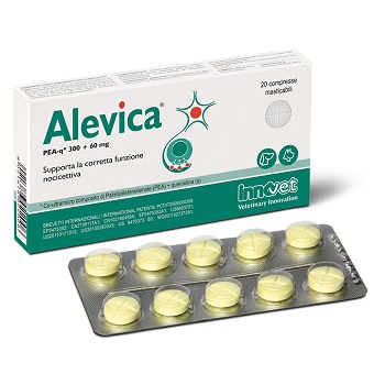 Alevica Integratore Nocicettivo Cani Gatti 20 Compresse Alevica Integratore Nocicettivo Cani Gatti 20 Compresse