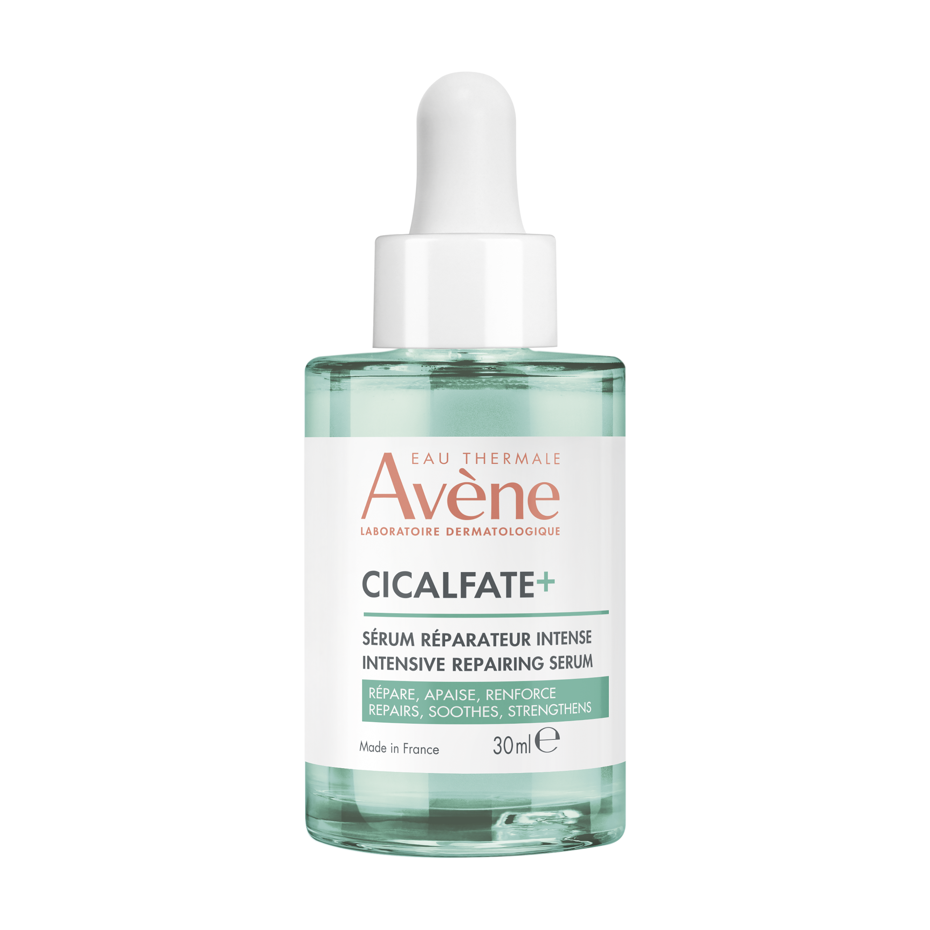 Eau Thermale Avène Cicalfate+ Siero riequilibrante intenso, ristruttura e rinforza la barriera cutanea, Pelle sensibile, con Acqua Termale, 30ml 