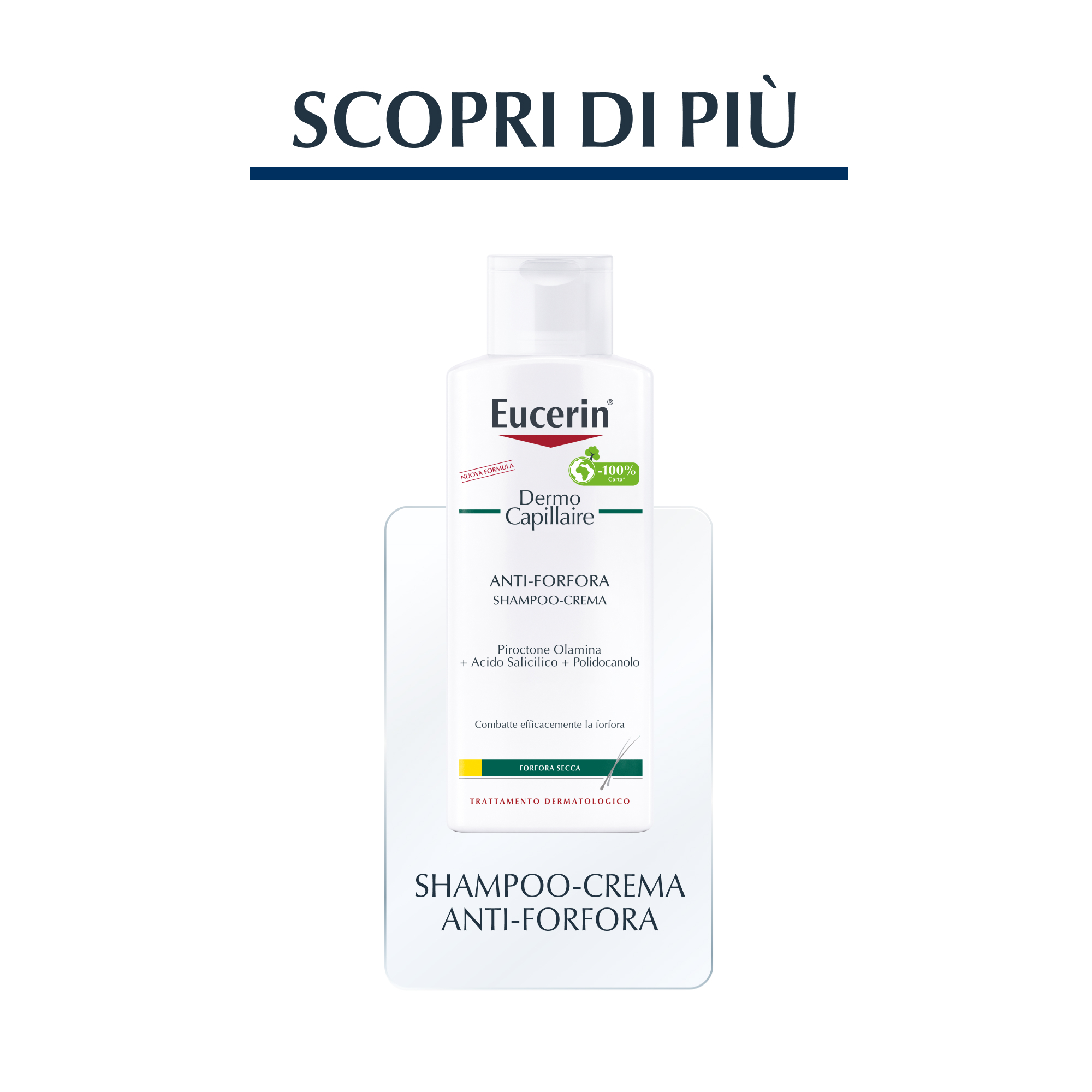 Eucerin DermoCapillaire Shampoo Gel Anti Forfora Grassa 