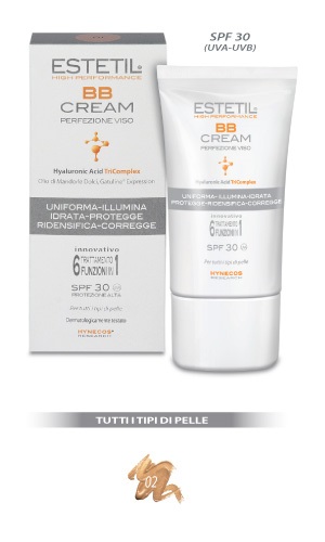 Estetil BB Cream Perfezione Viso 6in1 Colore 02 30 ml