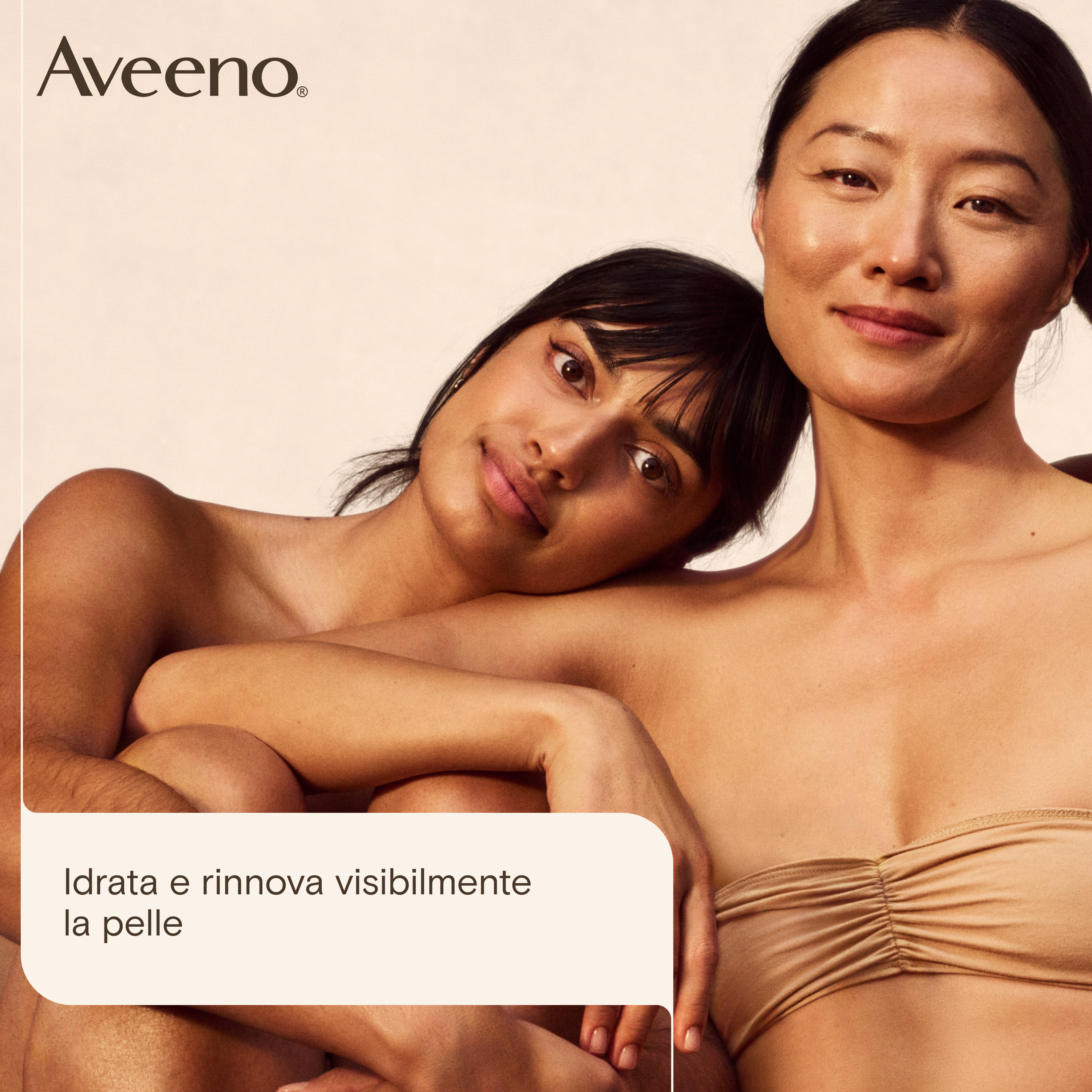 Aveeno Skin Renewal - Crema Levigante Rinnovatrice Corpo Per Pelle Secca 300 ml