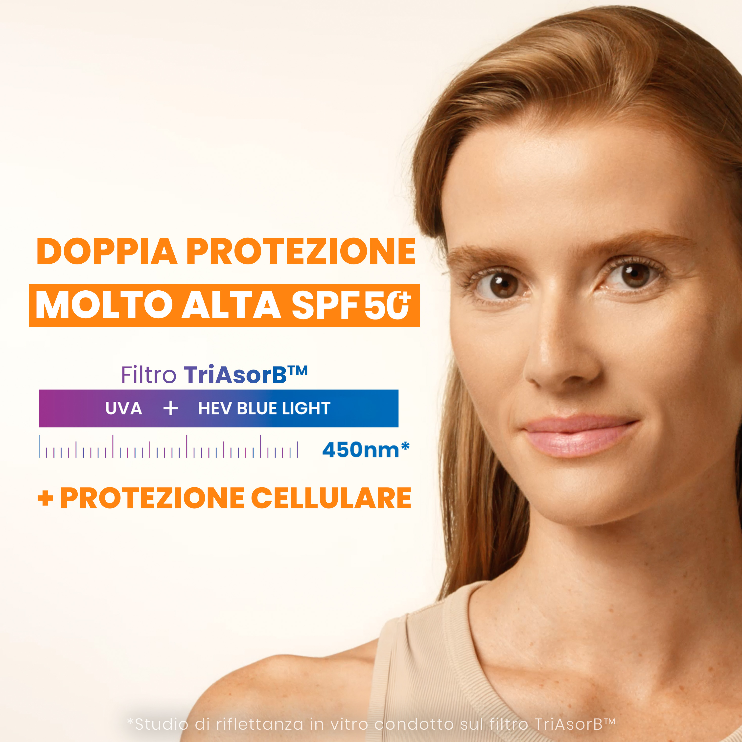 Avène - Eau Thermale Ultra Siero SPF50+ Attiva La Luminosità - Protezione Solare Molto Alta Viso 30 ml