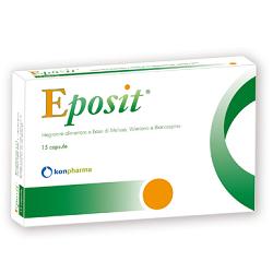 Eposit Integratore Naturale Per il Sonno 15 Capsule Eposit Integratore Naturale Per il Sonno 15 Capsule