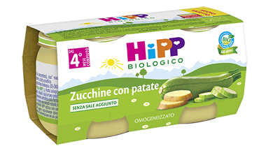 Hipp Biologico Omogeneizzato Zucchiene e Patate 2x80g Hipp Biologico Omogeneizzato Zucchiene e Patate 2x80g