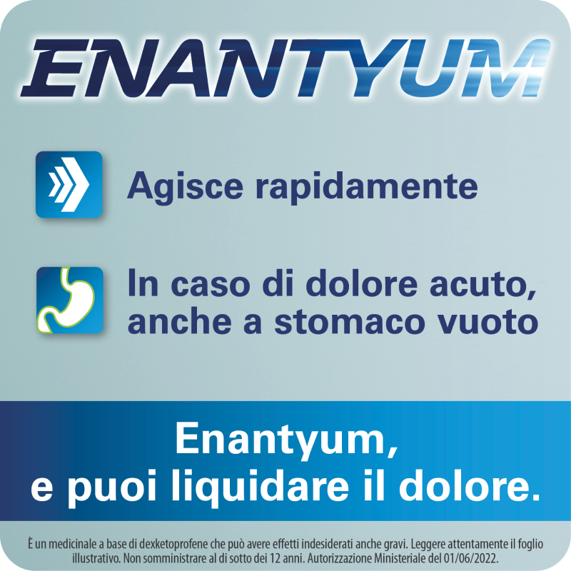 Enantyum - 20 Compresse Rivestite - 25 mg Enantyum - 20 Compresse Rivestite - 25 mg