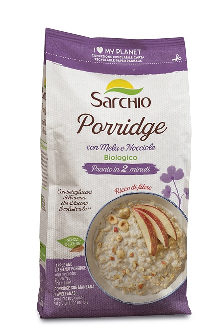 PORRIDGE MELA NOCCIOLE 250G
