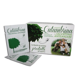 CATAMBRINA SALVIETTINE ANTI ZANZARE 20 PEZZI