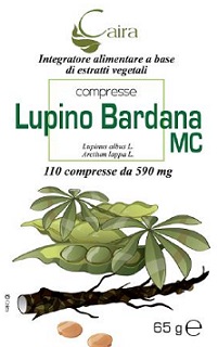 Lupino Bardana favorisce il metabolismo dei carboidrati 110 compresse