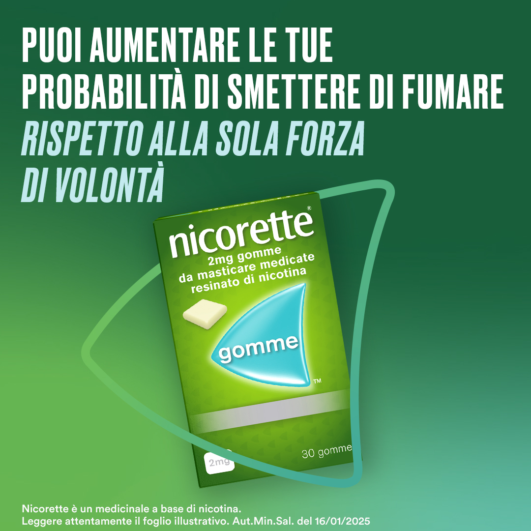 Nicorette 30 2Mg Gomme Masticabili Smettere di Fumare Nicorette 30 2Mg Gomme Masticabili Smettere di Fumare