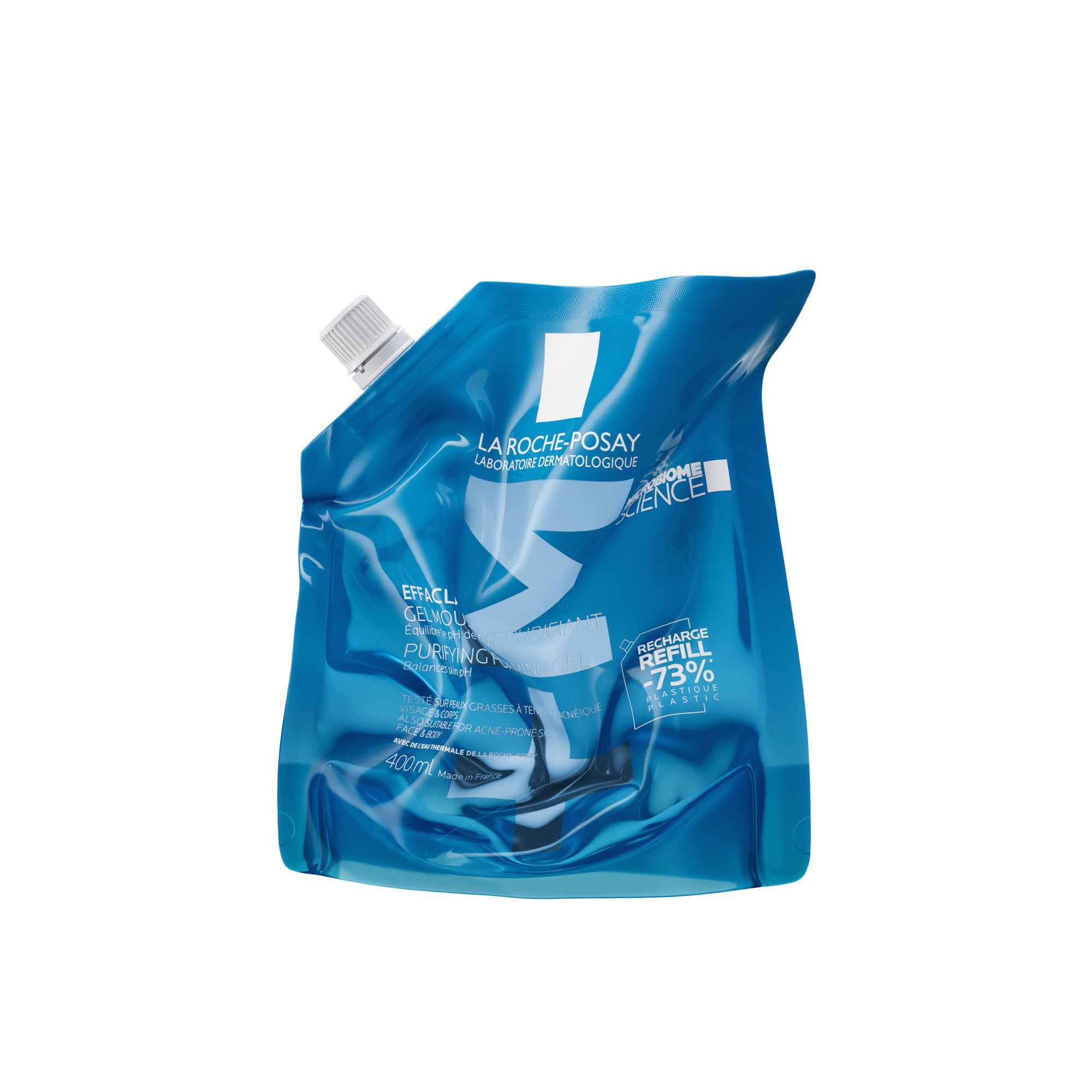 La Roche-Posay Effaclar - Gel Detergente Schiumogeno Ricarica 400 ml