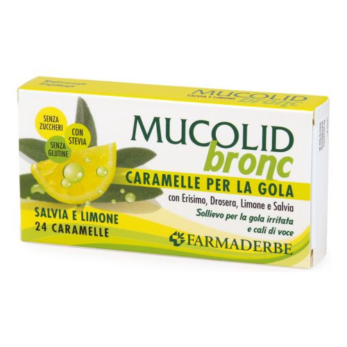 MUCOLID BRONC SALVIA&amp;LIM 24CAR