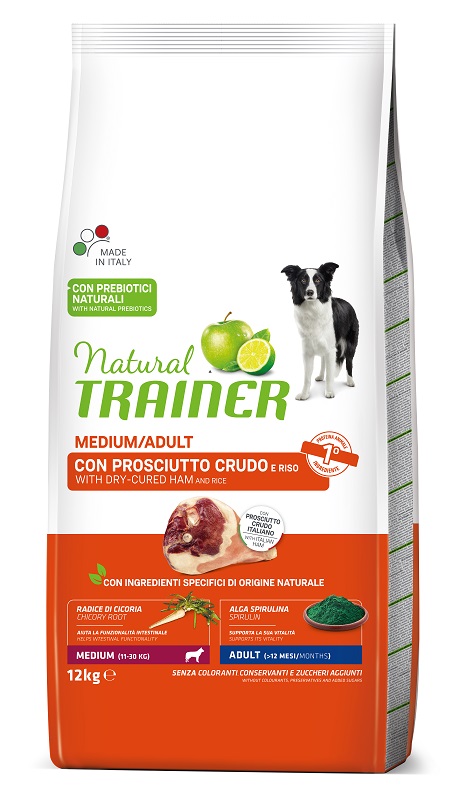 NT DOG M AD PR CRUDO/RISO 12KG
