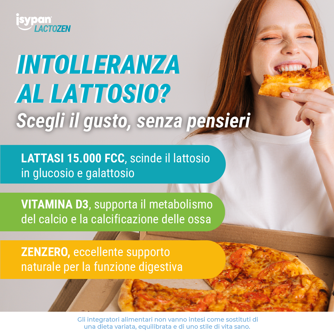 Isypan Lactozen 30 Compresse - Integratore Per La Digestione Del Lattosio