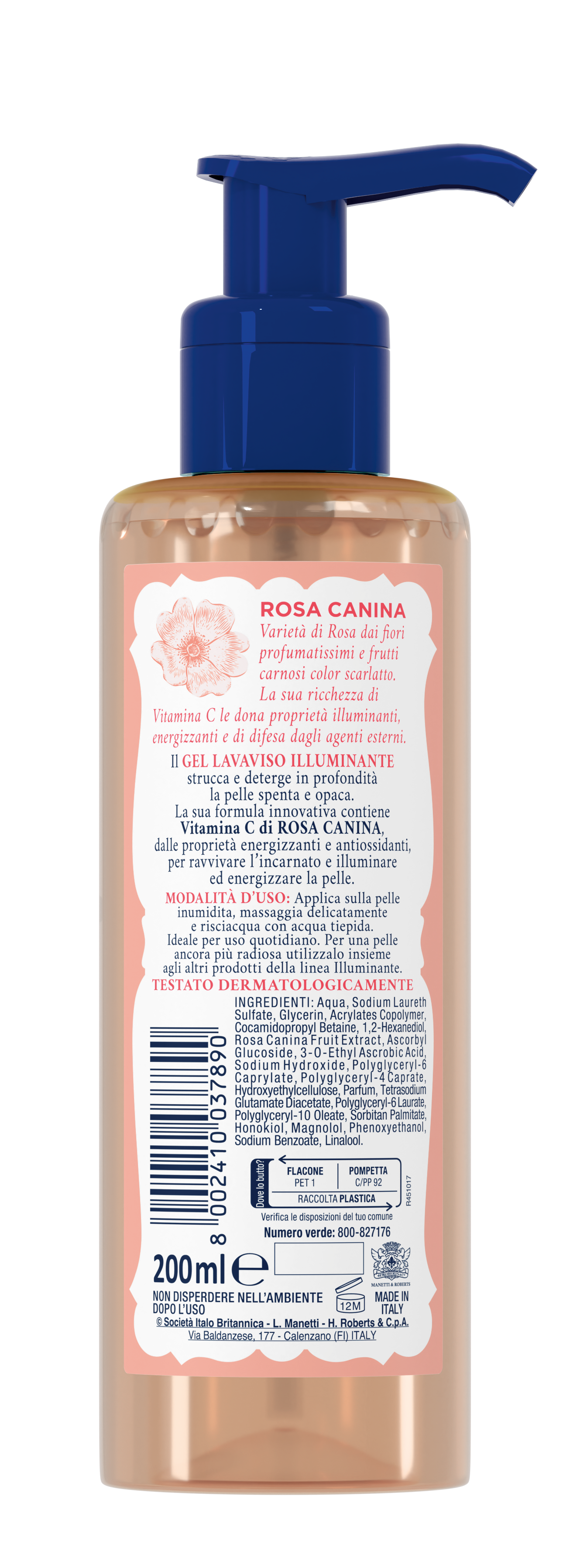 Acqua Alle Rose - Gel Lavaviso Illuminante Viso 200 ml