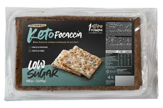 KETO FOCACCIA 2PZ 90G