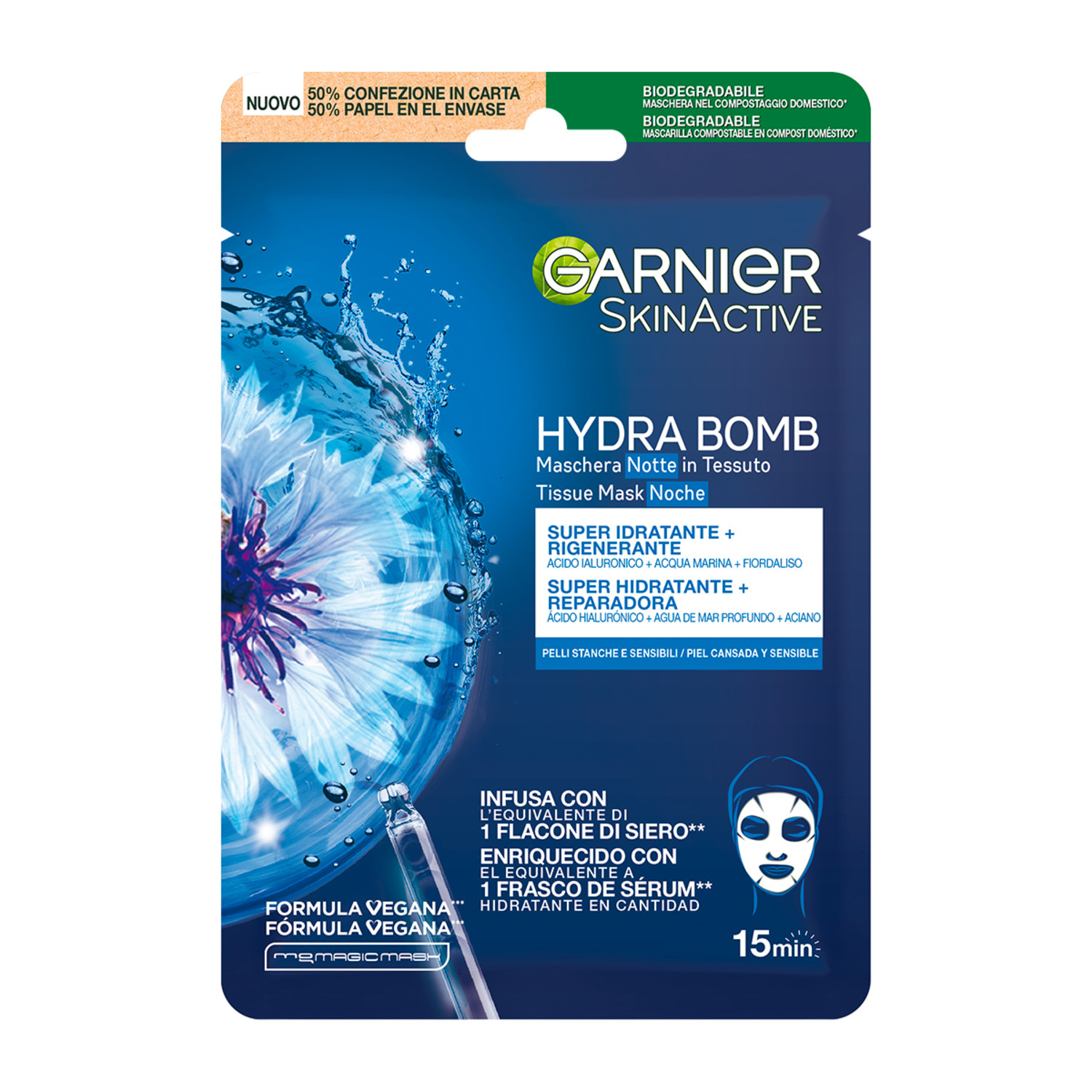 SKIN ACTIVE HYDRABOMB MAS NTT