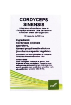 Oti Cordyceps Sinesis Integratore 60 Capsule Oti Cordyceps Sinesis Integratore 60 Capsule
