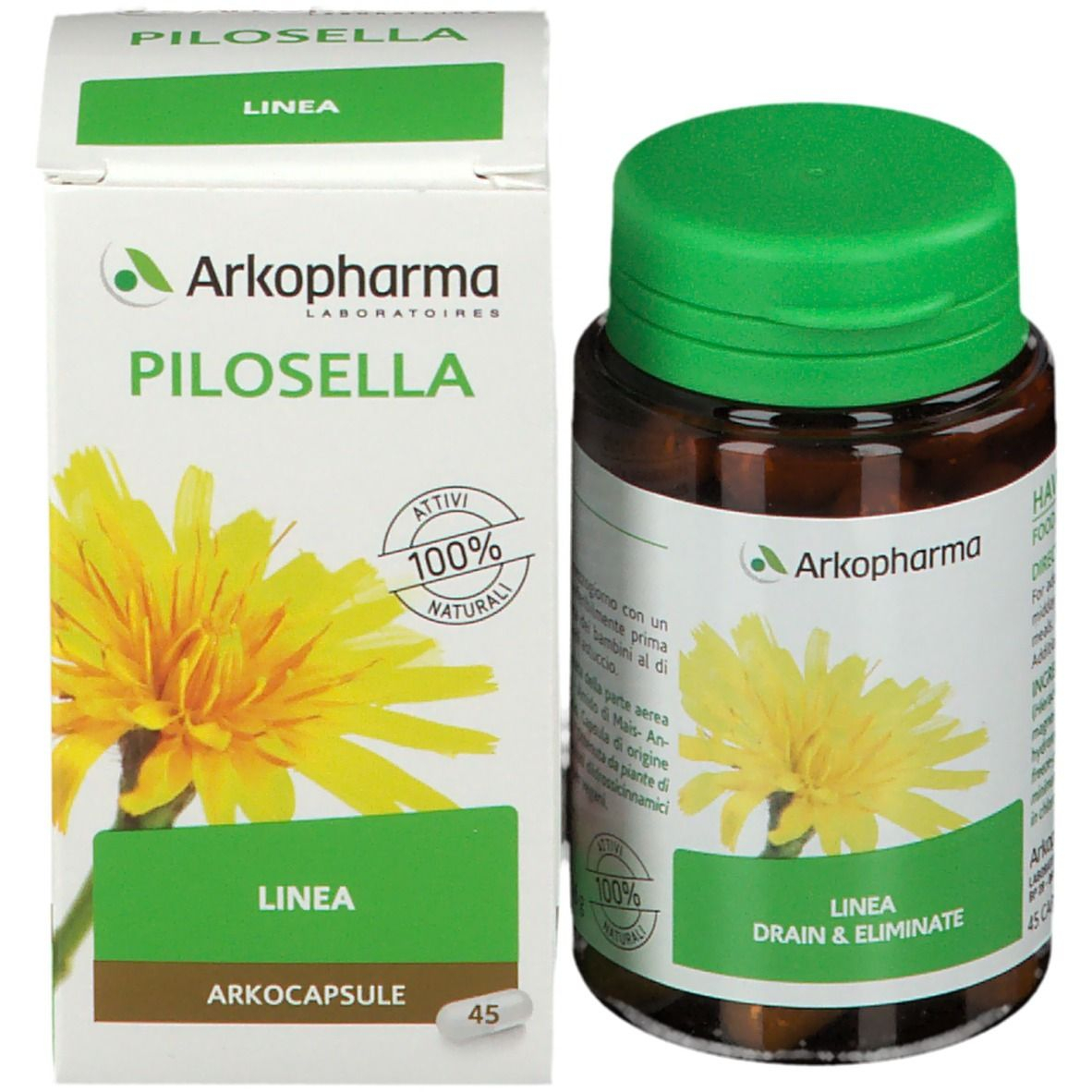 Arkocapsule Pilosella Integratore 45 Capsule