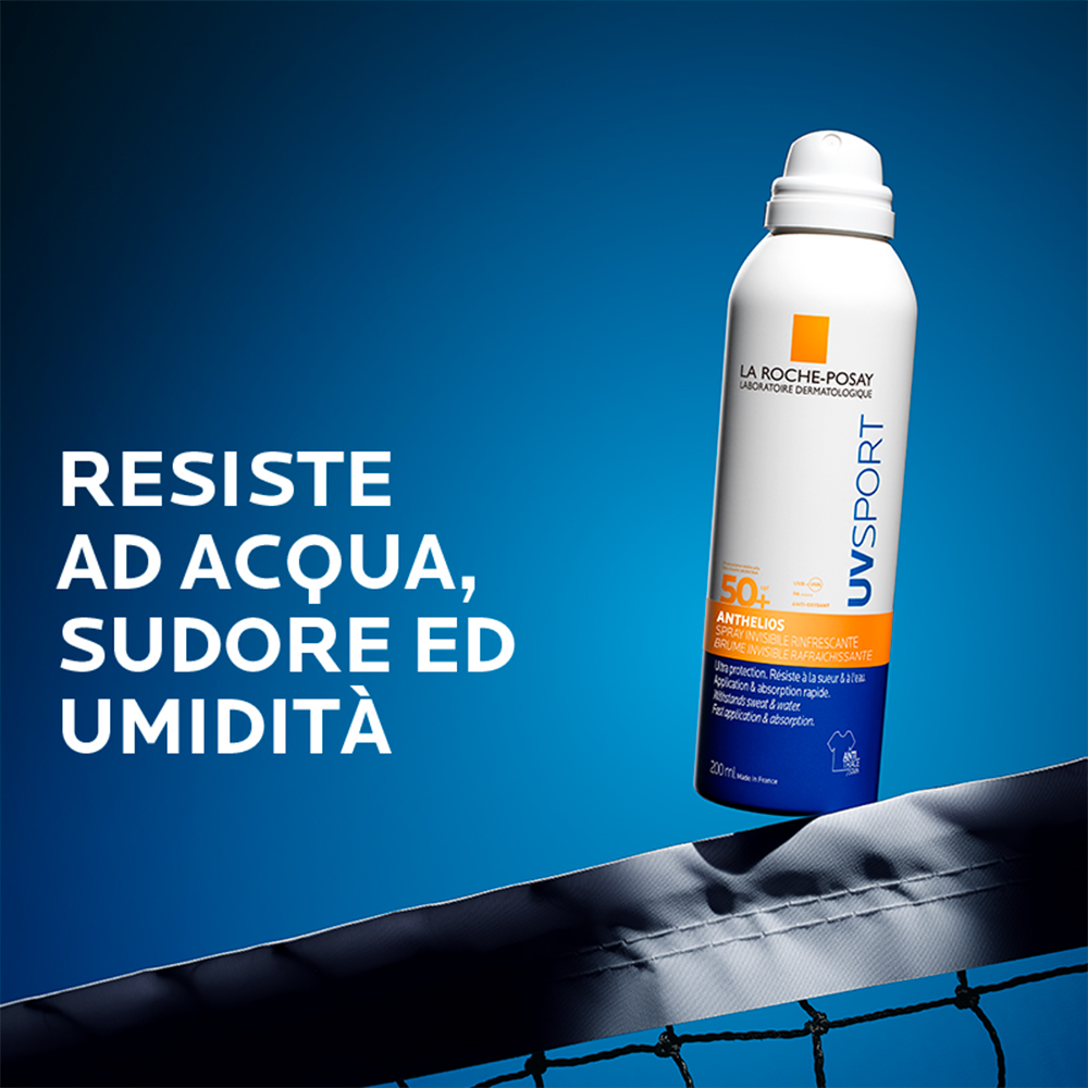 La Roche Posay - Anthelios Uvsport Spray Invisibile Rinfrescante SPF50+ Viso E Corpo 200 ml