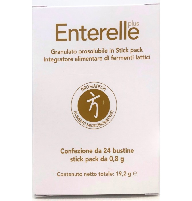 Enterelle plus Integratore Fermenti Lattici 24 Bustine Stickpack
