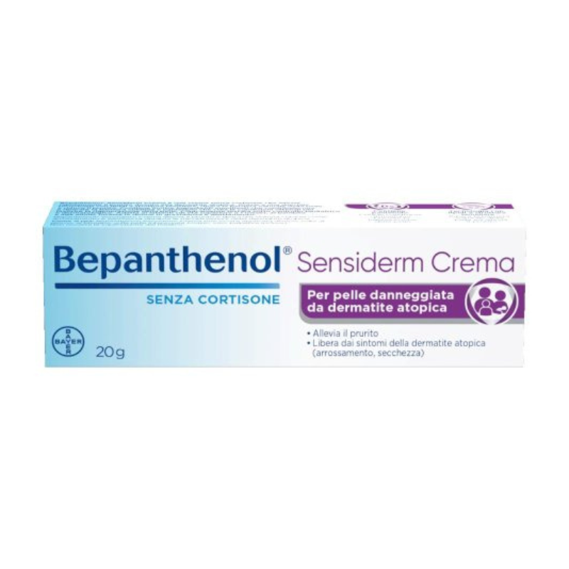 Bepanthenol Sensiderm - Crema Lenitiva E Protettiva Per Eczema Atopico 20 g