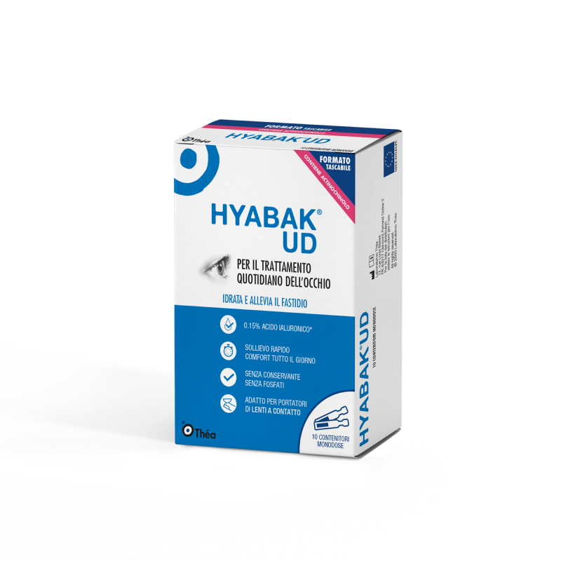 Hyabak UD Collirio 10 Flaconcini Monodose
