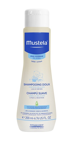 Mustela Shampoo Dolce Alla Camomilla Capelli Delicati Neonati e Bambini 200 ml