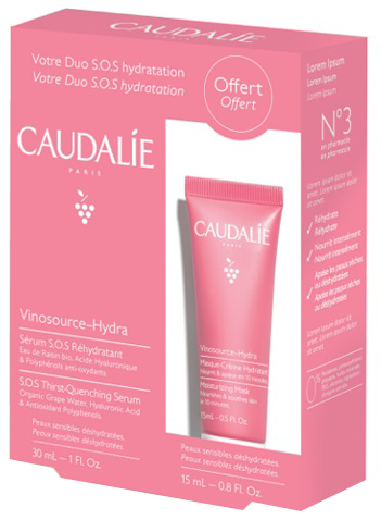 Caudalie Cofanetto VINOSOURCE-Hydra Trattamento Viso Caudalie Cofanetto VINOSOURCE-Hydra Trattamento Viso
