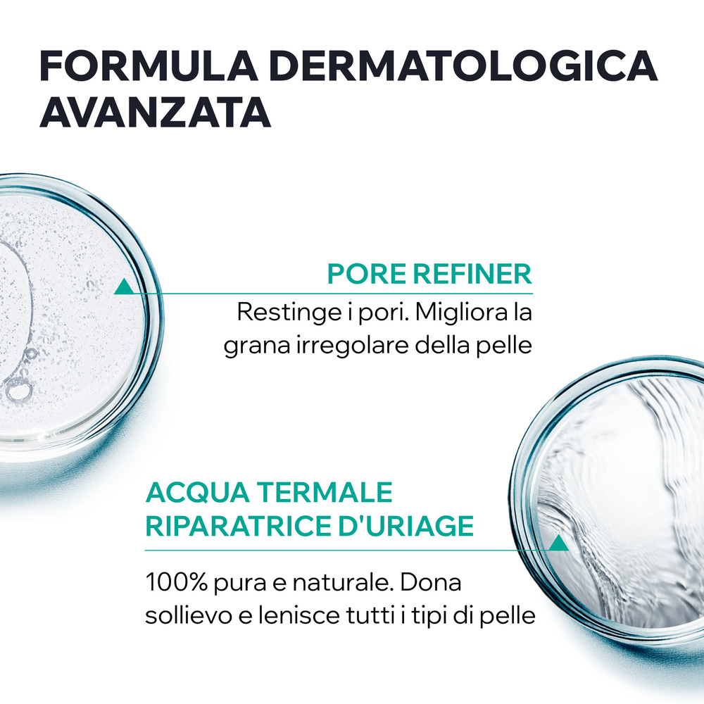 Uriage - Hyséac Mat - Gel-Crema Viso Opacizzante, Idratante E Astringente 40 ml