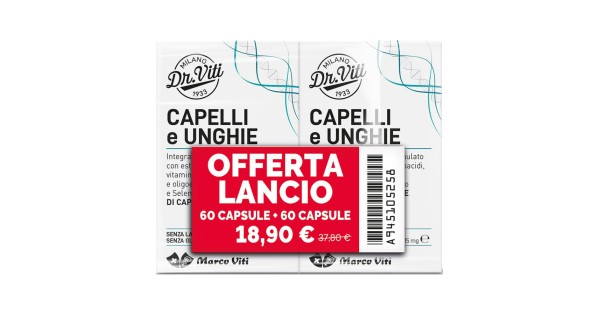 CAPELLI&UNGHIE 60+60 Cps VITI