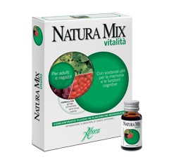 Aboca Natura Mix Vitalità Concentrato Fluido Integratore Memoria 10 Flaconcini