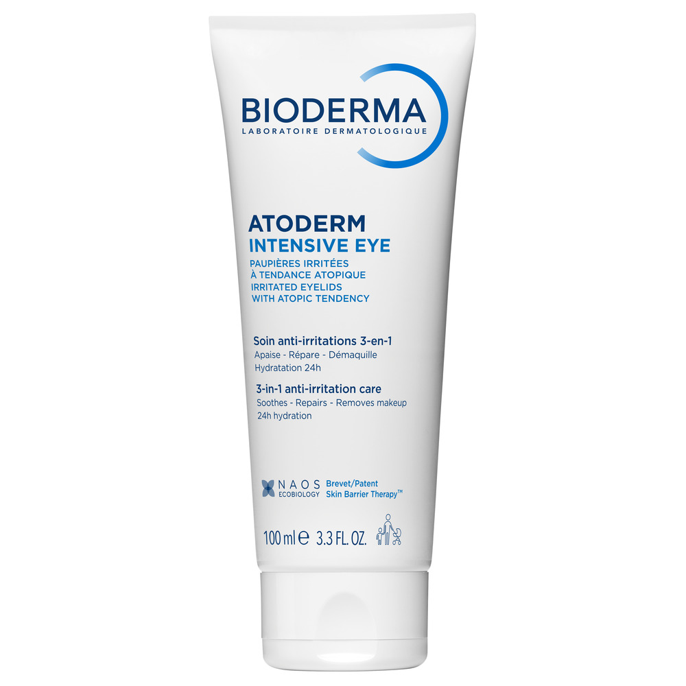 Bioderma Atoderm Intensive Eye - Trattamento Intensivo 3 In 1 Per Palpebre Irritate 100 ml